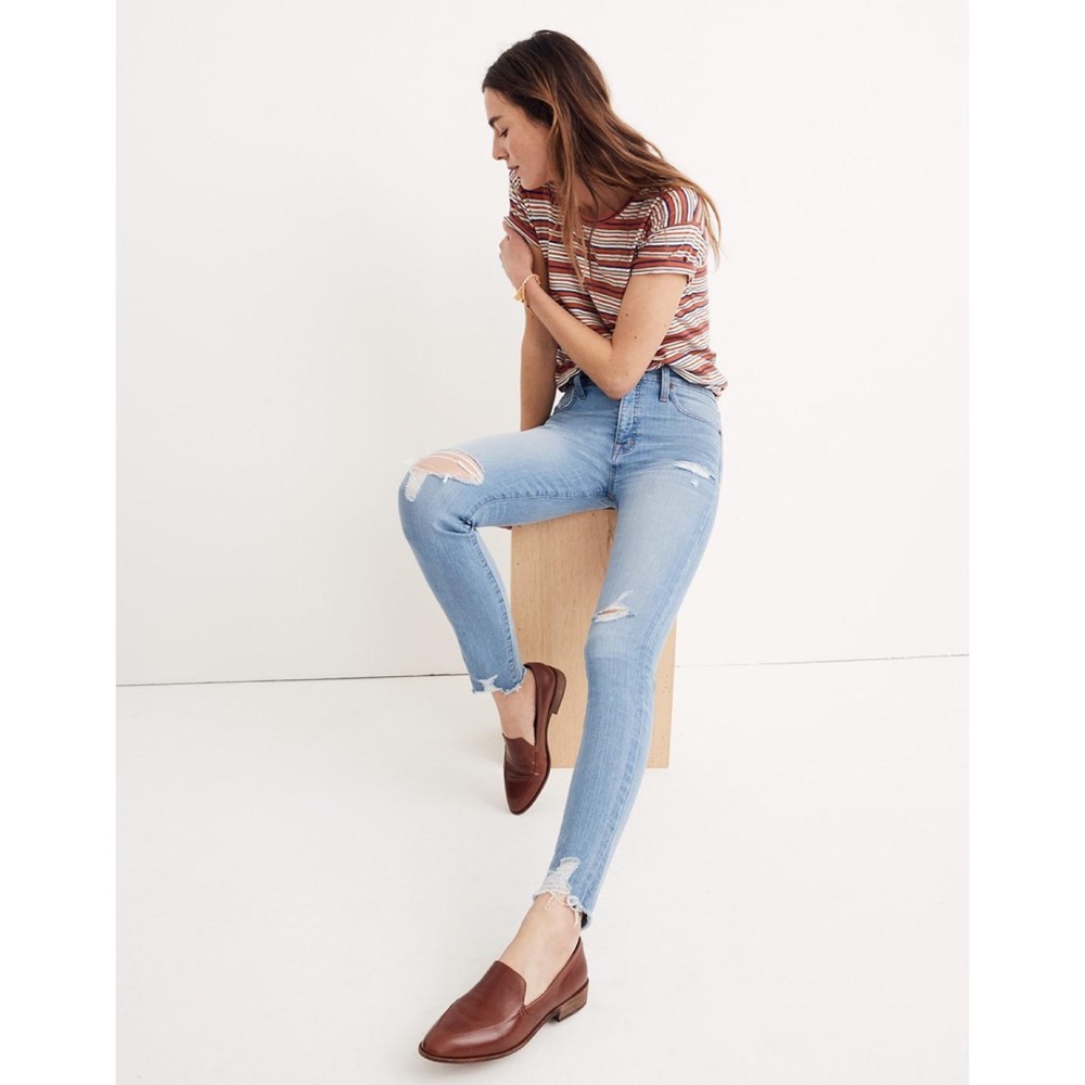 New • Madewell 9” High-Rise Skinny Jeans